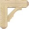 Ekena Millwork Balboa Craftsman Rough Sawn Bracket w/ Offset Brace, Douglas Fir, 8"W x 24"D x 24"H BKT0806X24X24BOA04RDF - alternate 4